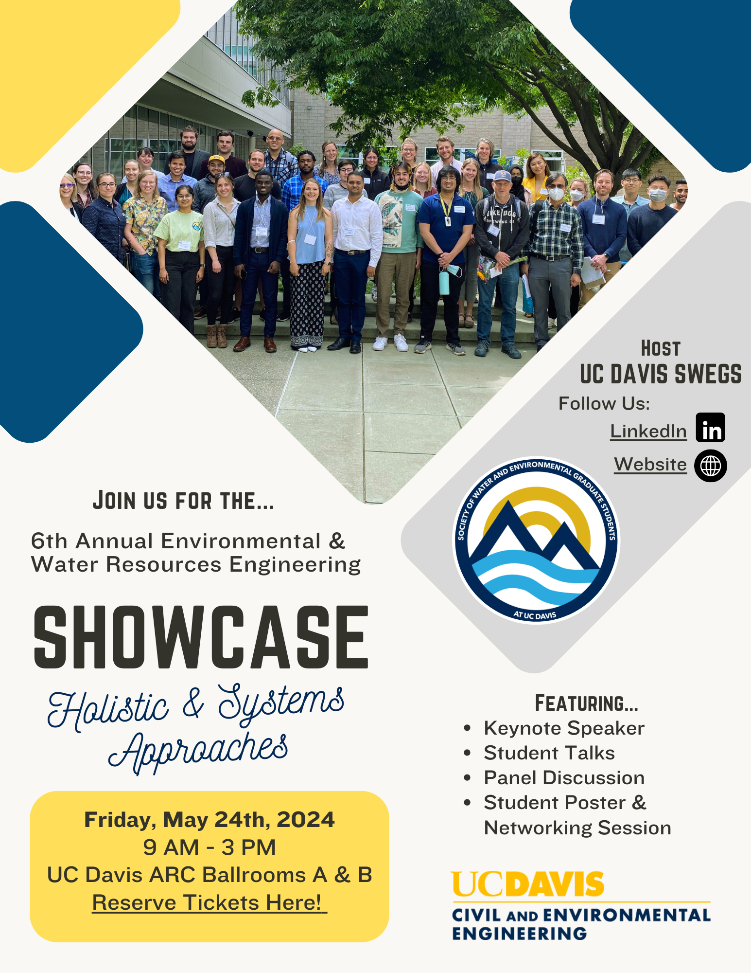 Flyer of 6th SWEGS Showcase