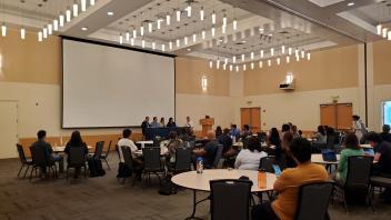 General attendance during the panel discussion.