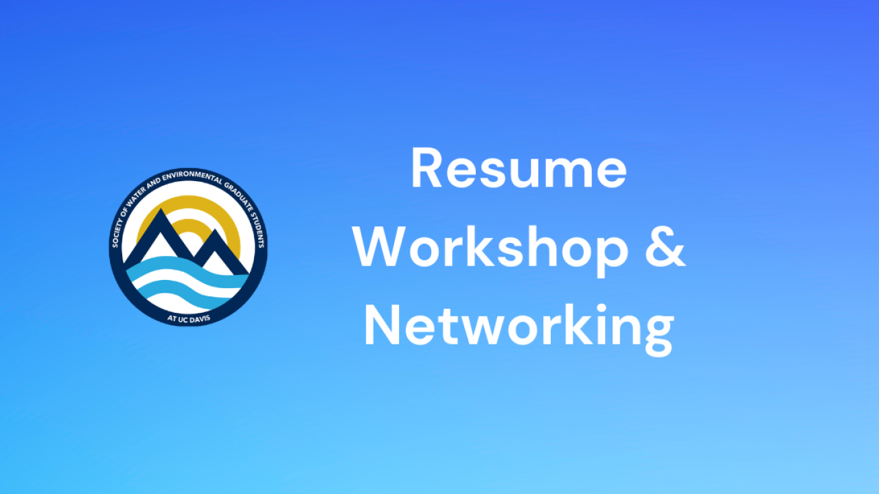 Resume Workshop & Networking Banner