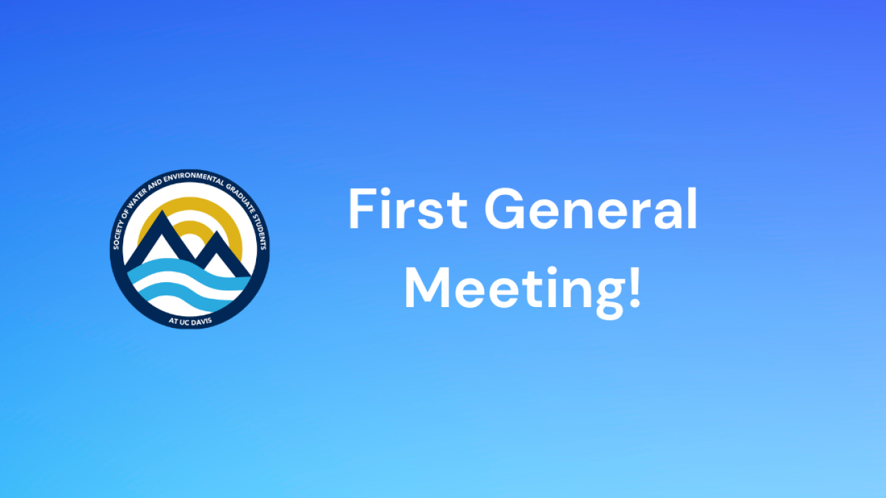 First General Meeting banner