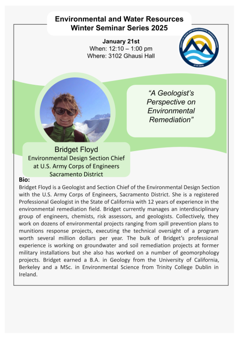 Bridget Floyd Flyer Presentation. January 21th from noon to 1pm, at Ghausi Hall Library.