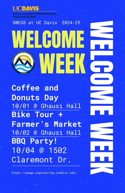 Welcome Week Flyer
